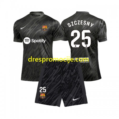 FC Barcelona Wojciech Szczesny 25 Dres Golmanski Dječji Gostujući 2024/2025 Kratkih Rukava FC Barcelona Wojciech Szczesny 25 Dres Golmanski Dječji Gostujući 2024/2025 Kratkih Rukava